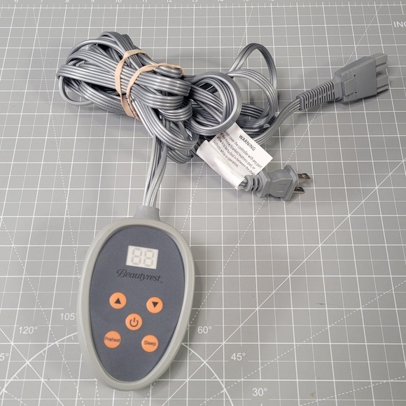 Beautyrest Other - Beautyrest Heated Blanket Controller SCEB 2.6.1 - 120V Gray 4-Prong Plug E511567